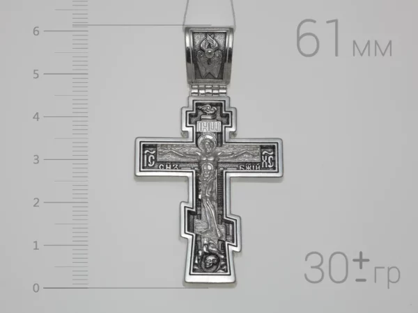 Православный крест, серебро, 18366, Елизавета